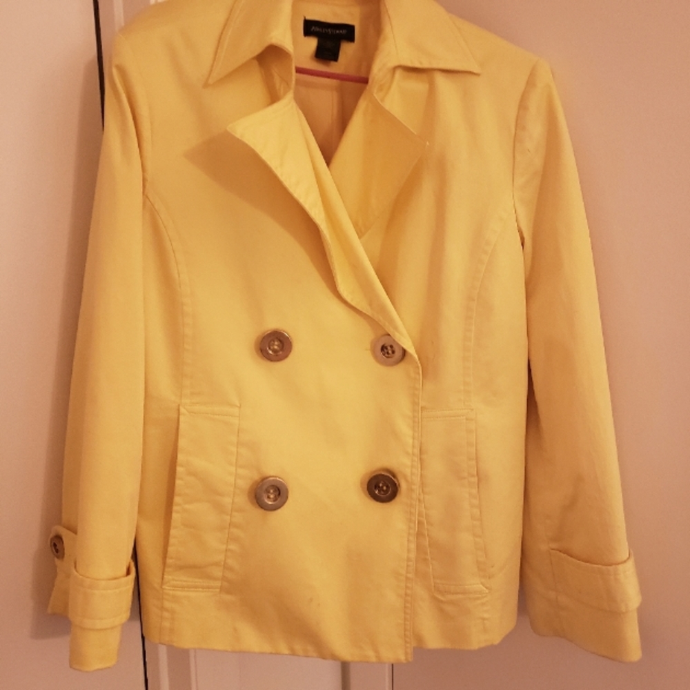 Ashley Stewart Jacket Yellow